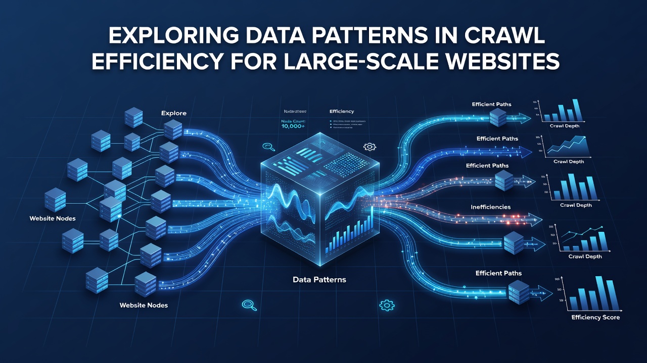 Exploring Data Patterns in Crawl Efficiency for Large-Scale Websites