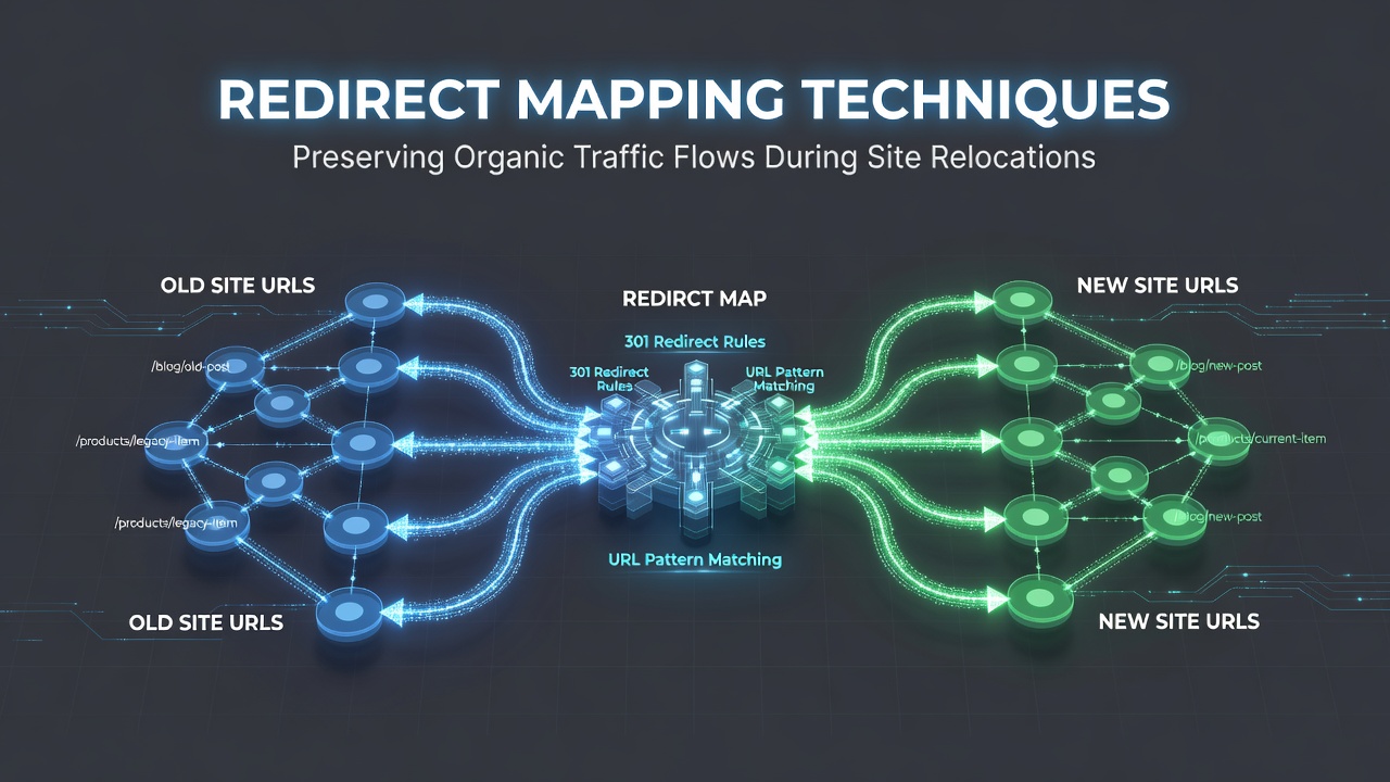Redirect Mapping Techniques That Help Preserve Organic Traffic Flows During Site Relocations